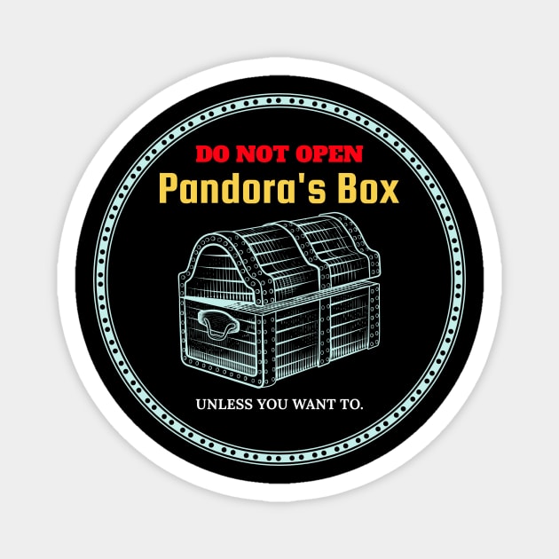 Pandora's Box Magnet by MangoJonesLife