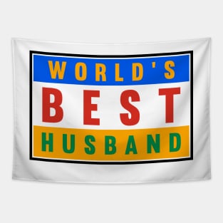 World's Best Husband Tapestry