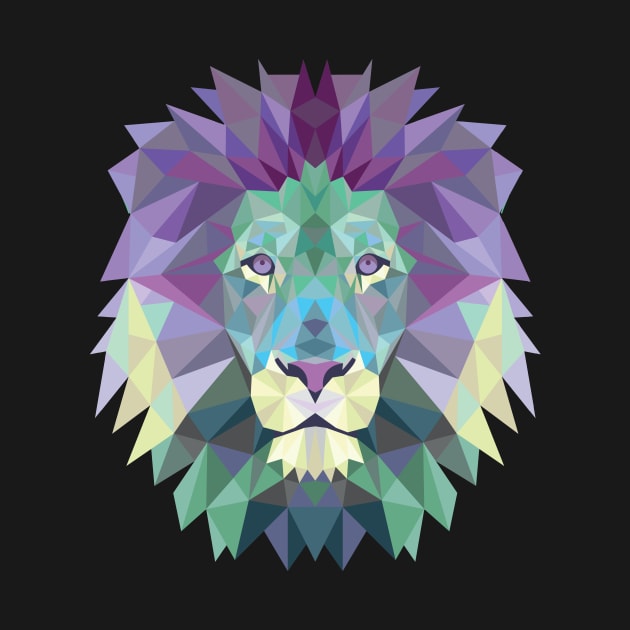 Fractal Lion by SandiTyche