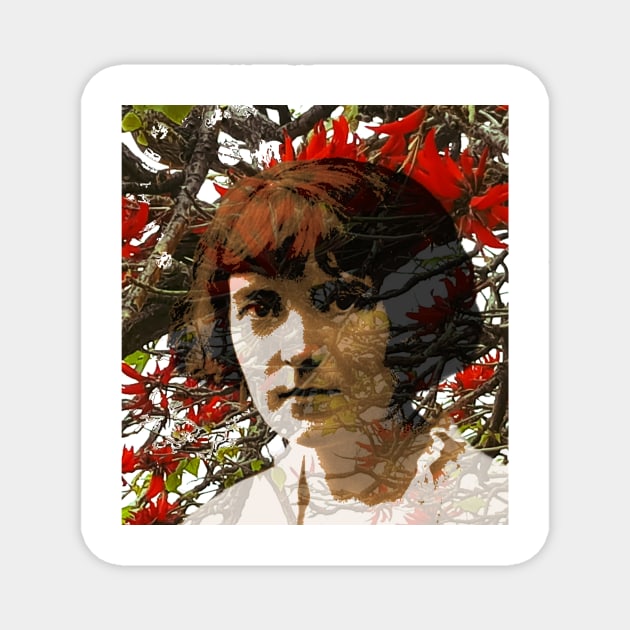 Katherine Mansfield Magnet by mindprintz