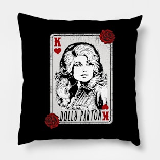 Vintage Card Dolly Parton Pillow