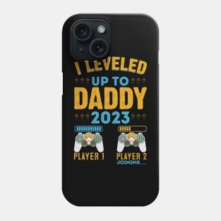 I leveled up to daddy 2023 player 1 player 2 joining.... Gaming Phone Case