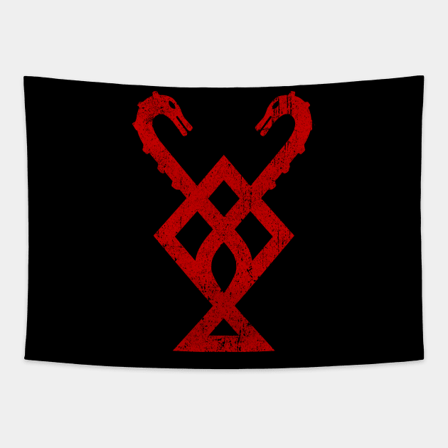 God of War Rune Tapestry by huckblade