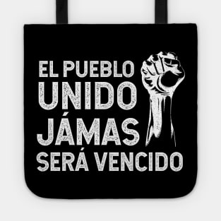 El pueblo unido jámas será vencido - vintage Tote