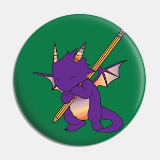 Artsy Dragon Pin