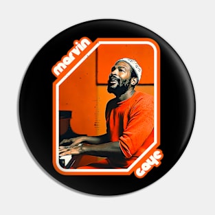 Marvin Gaye Style Pin