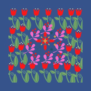 Colourful Flowers Lover T-Shirt