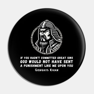 Genghis Khan: The Wrath of Divine Justice Pin