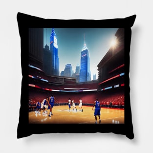 Philadelphia Basketball Pillow