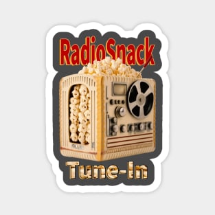 Radio Snack with Popcorn Magnet