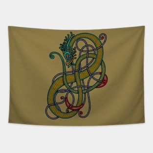 Celtic-Norse Dragon Tapestry