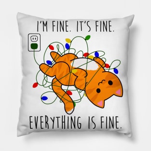 It’s Fine Christmas 2020 Pillow