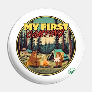 My first camping Pin