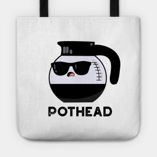 Pothead Cute Coffee Pot Pun Tote