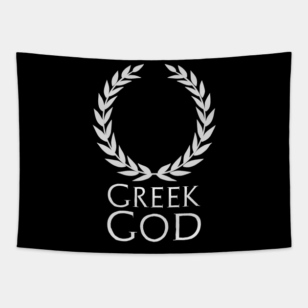 Greek God - Archaic, Ancient & Classical Greek Mythology Tapestry by Styr Designs