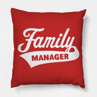 Family Manager / White Pillow