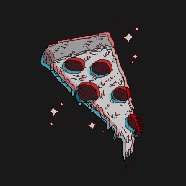 3 Dimensional Pizza by ControllerGeek