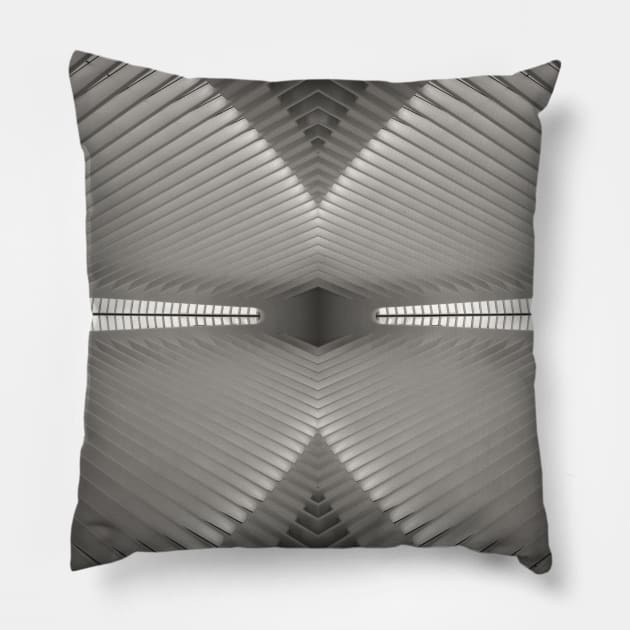 The Oculus (reflection) Pillow by goldstreet