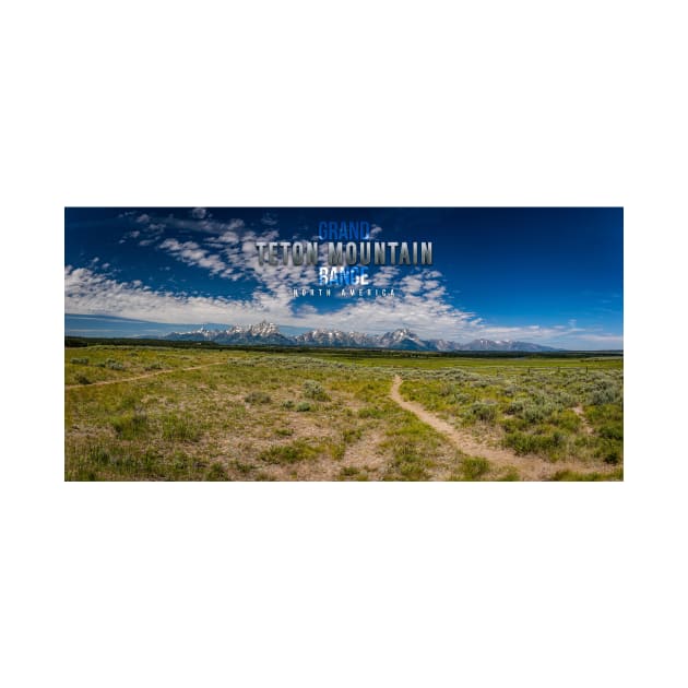 Grand Teton Mountain Range by Gestalt Imagery