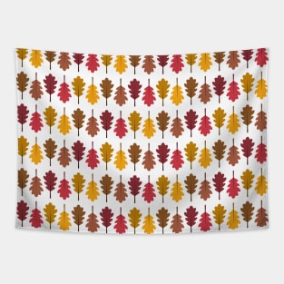 Oak Leaves Pattern (Autumn Colours) Tapestry