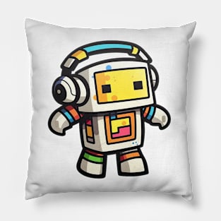 Bionic Beat Bot Pillow