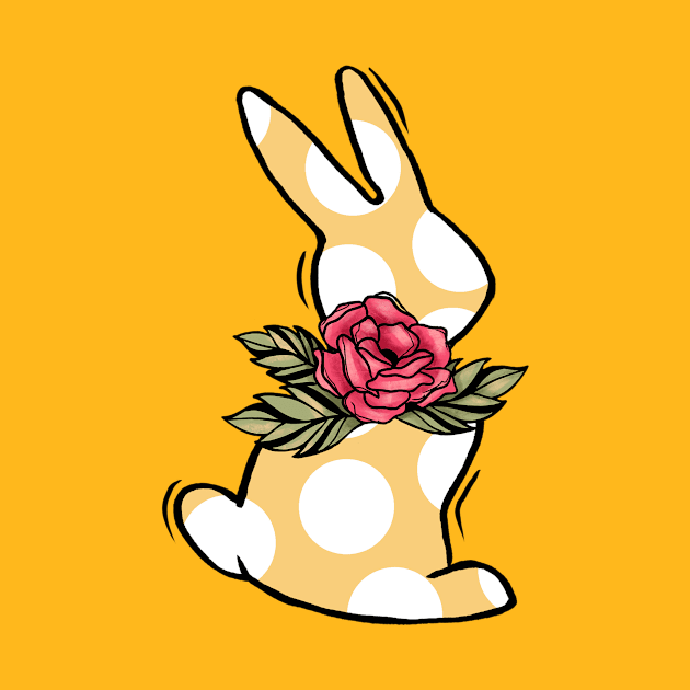 Floral Bunny Rabbit by maliGnom