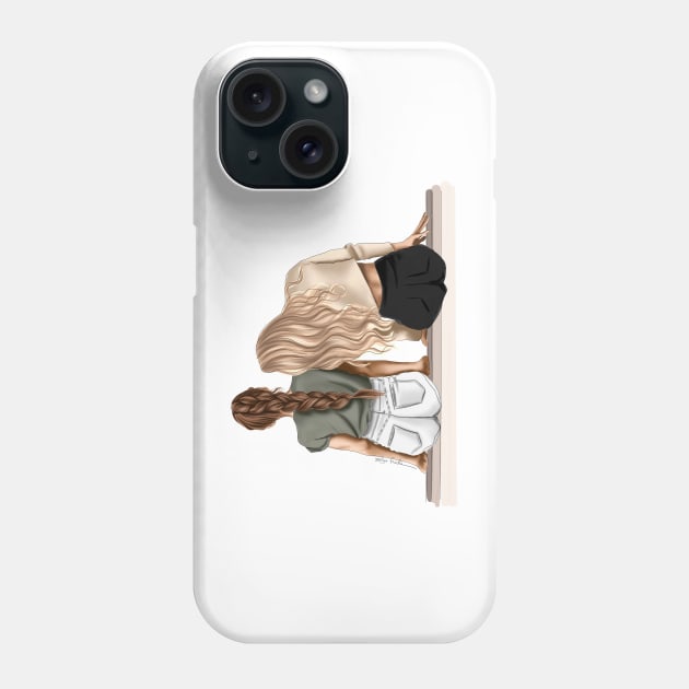 Lean on me Phone Case by elzafoucheartist