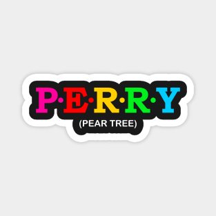 Perry - Pear tree. Magnet