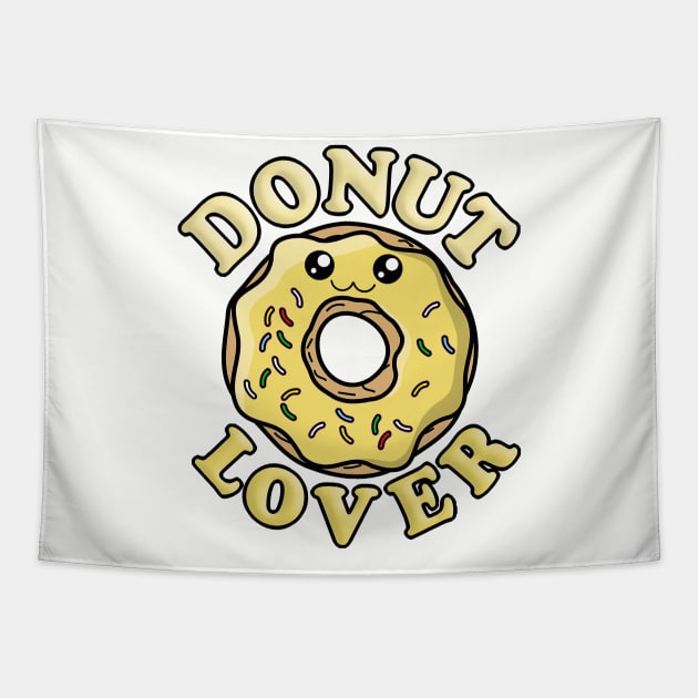 Kawaii Donut Lover! Tapestry by DankFutura