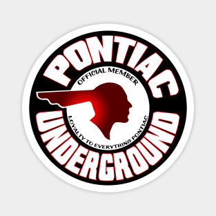 Pontiac Underground Magnet