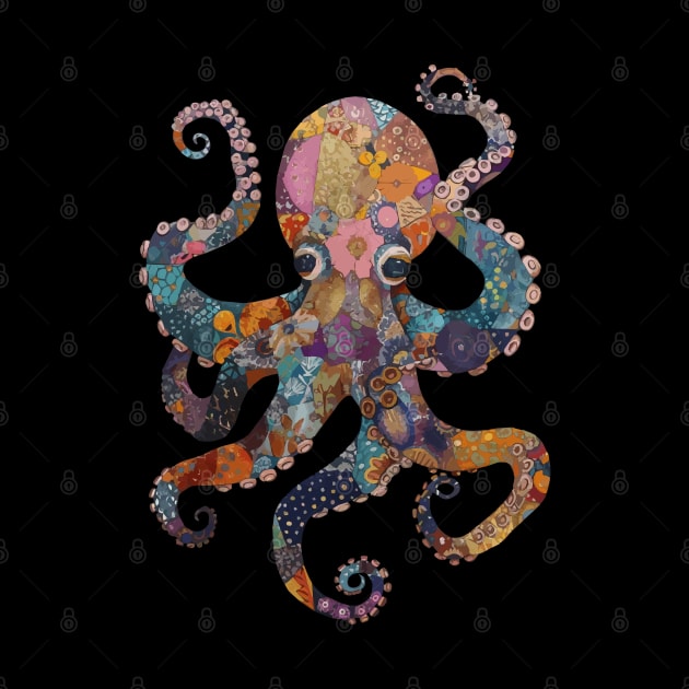 Octopus (Quilted Style) by VelvetRoom