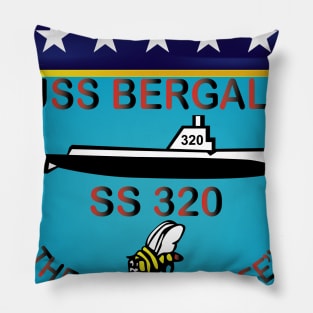 USS Bergall (SS-320) wo Txt Pillow