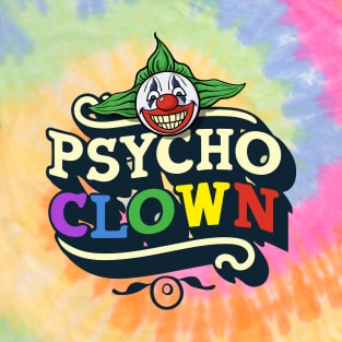 Psycho Clown Logo Design T-Shirt