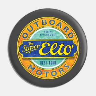 Elto Vintage Outboard Motors USA Pin