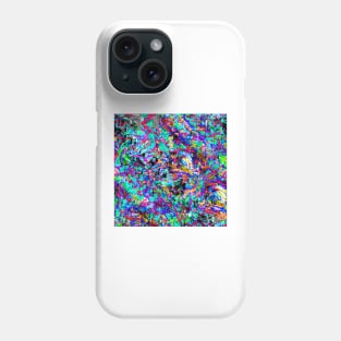 colour chaos pattern Phone Case