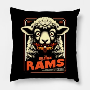 The Silence of the Rams Pillow