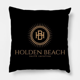 Holden Beach, NC Summertime Monogrammed Sun Pillow