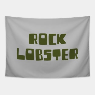 Rock Lobster, green Tapestry