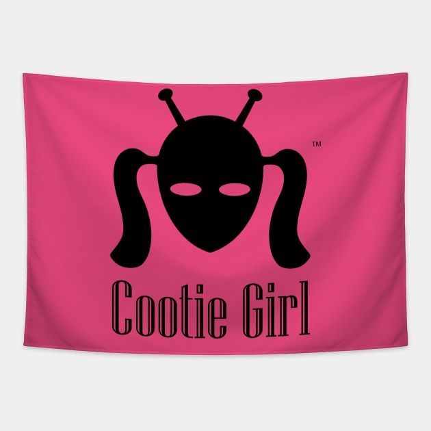 Cootie Girl   Black Tapestry by patrou