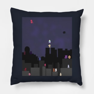 Magical Girl Raising Project Limited B City Skyline Pillow