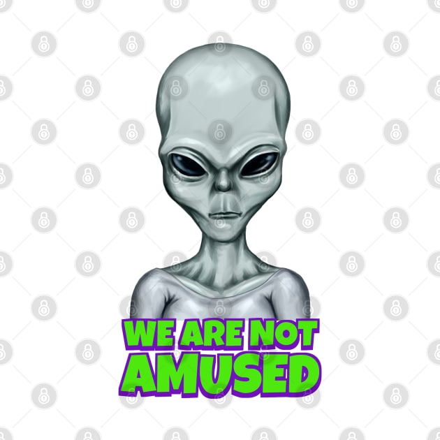 Unamused Alien by Atomic Blizzard