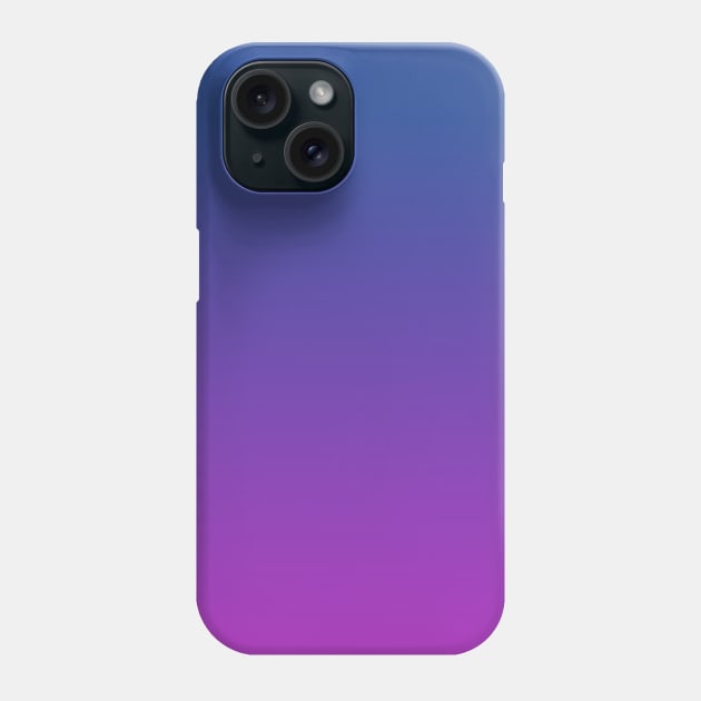 Blue purple galaxy astronaut Phone Case by Aisiiyan