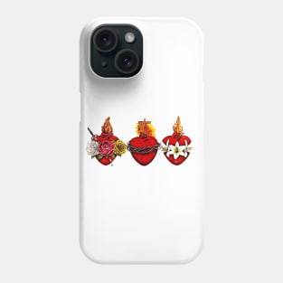 Hearts of the Holy Family Phone Case