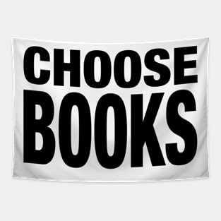 Choose Books 90s Aesthetic For Book Lovers Reading Library Tapestry