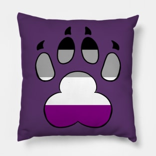 LGBTQ+ Paw Print Flags Pillow