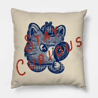 Stay Curious Pillow