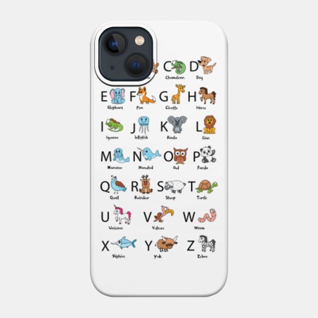 Alphabet - Alphabet - Phone Case