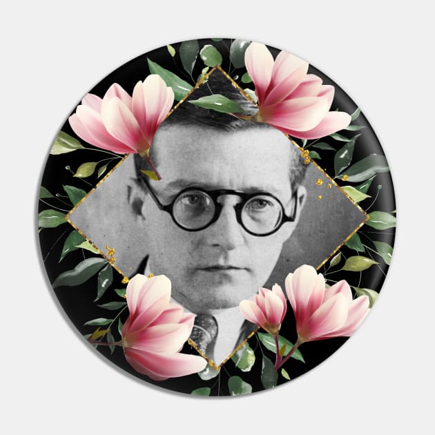 Dmitri Shostakovich Pin by TheMusicophile