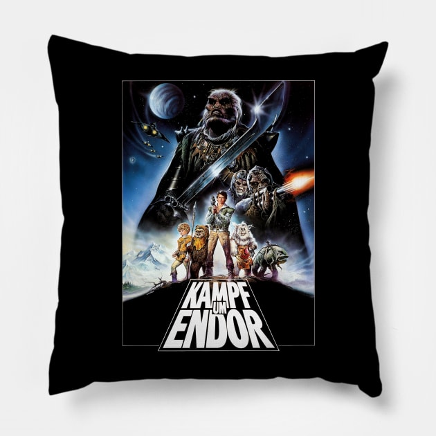 Battle For Endor Pillow by Scum & Villainy