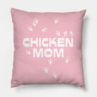 Chicken Mom Pillow